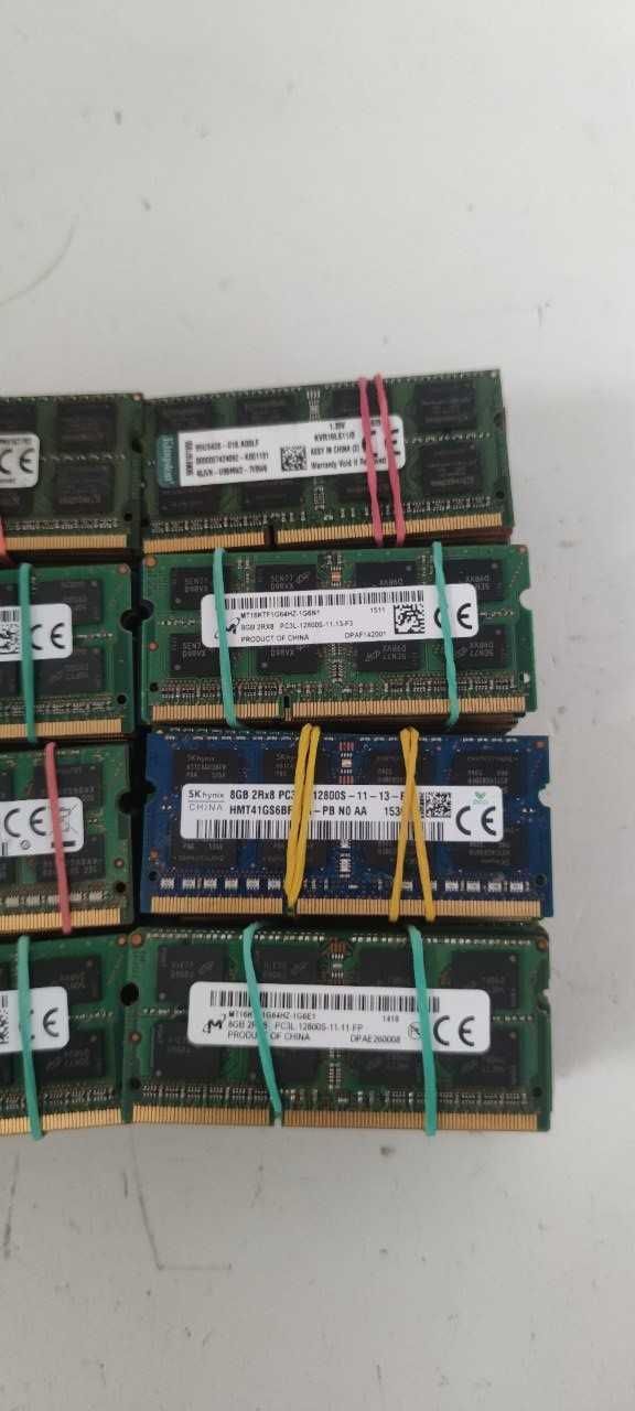 Оперативна пам'ять для ноубука ОЗУ RAM 8GB 1.35v DDR3-1600 PC3L 12800