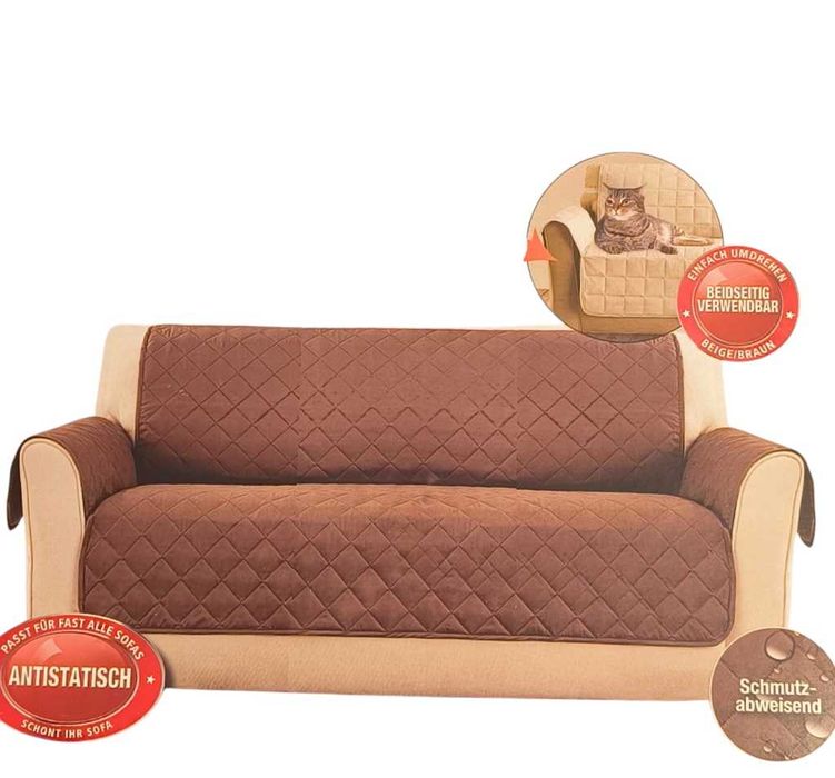 Pokrowiec narzuta na sofe 165cm