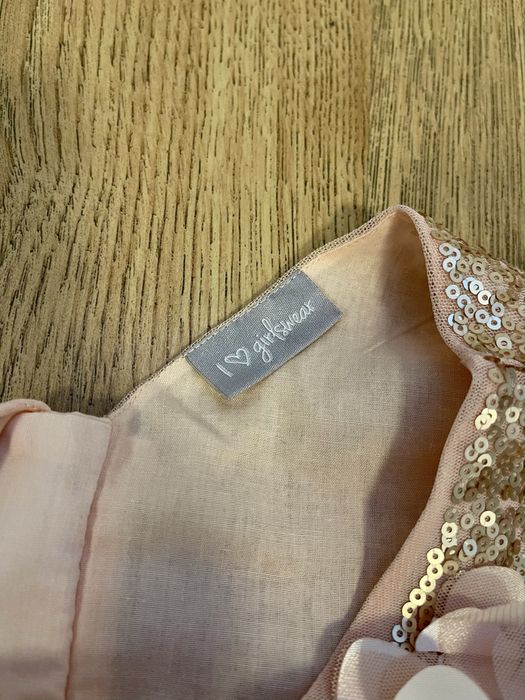 Сукня плаття святкове з паєтками  Next 8-9 років