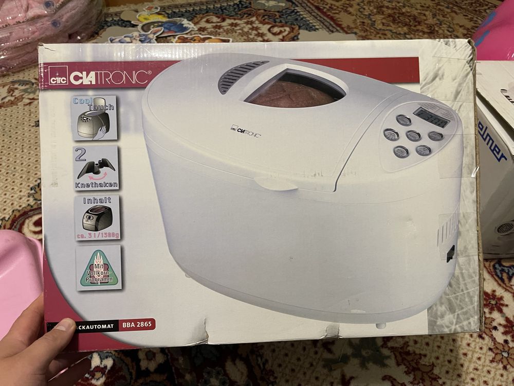 Хлібопічка Clatronic bba 2865