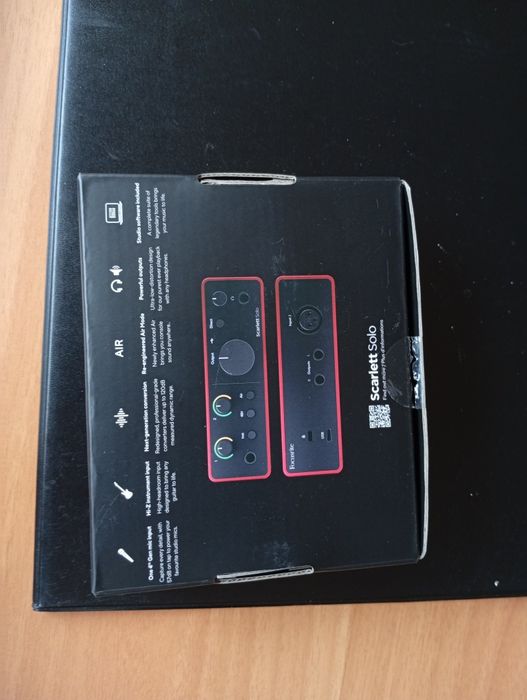 Interface focusrite solo 4 geração recente Nova