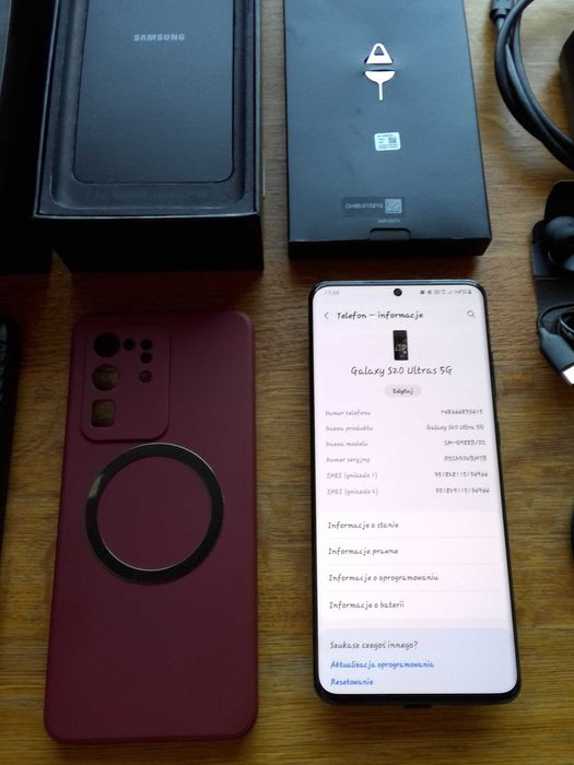 Samsung Galaxy S20 Ultra 5G 12/128GB Black Mega Zestaw