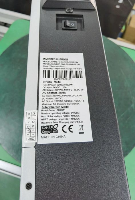 Інвертор батарея резервне живлення