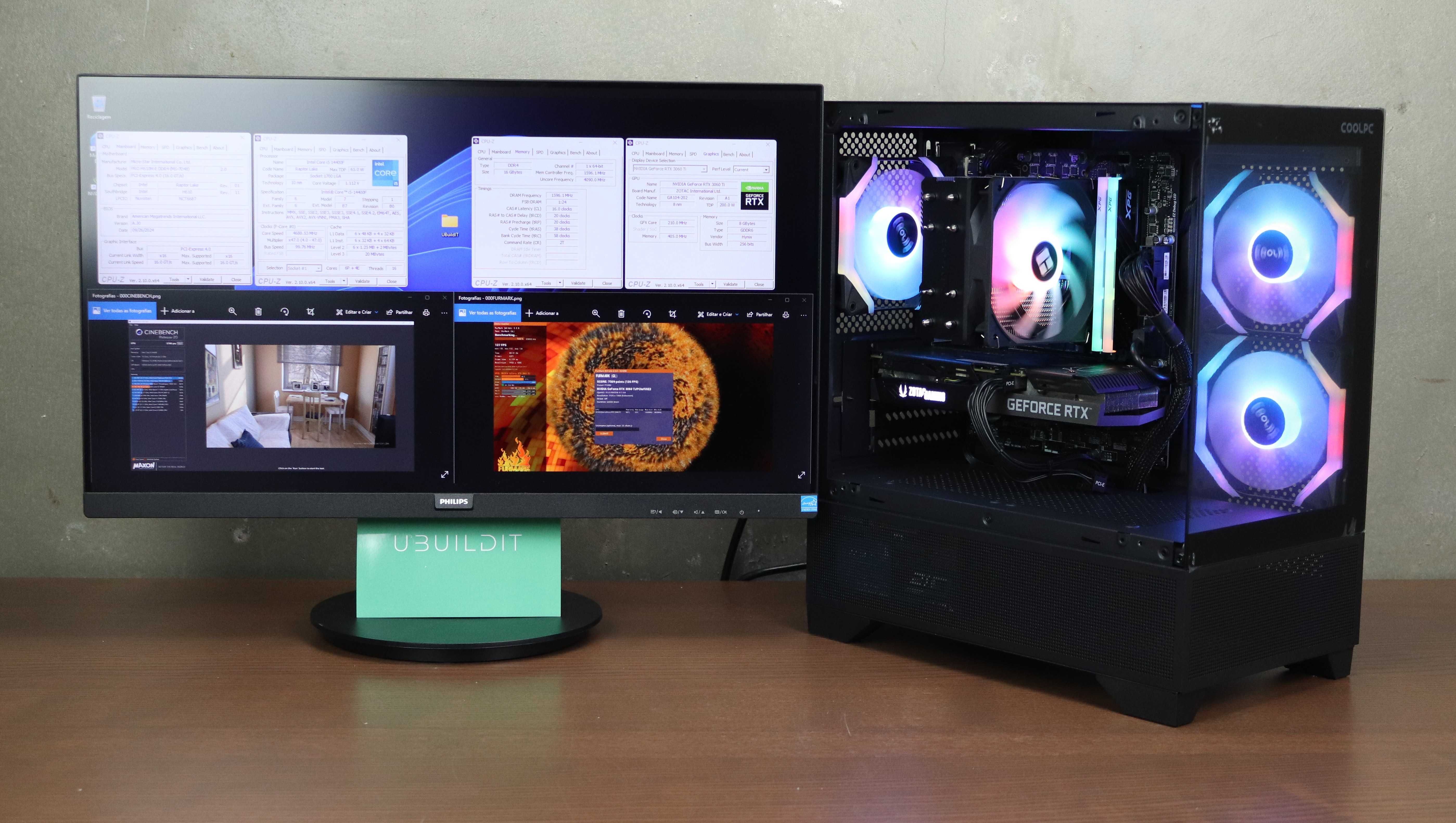 PC Gaming | RTX 3060Ti / Intel i5 14400 / 32GB RAM / 1TB SSD / RGB