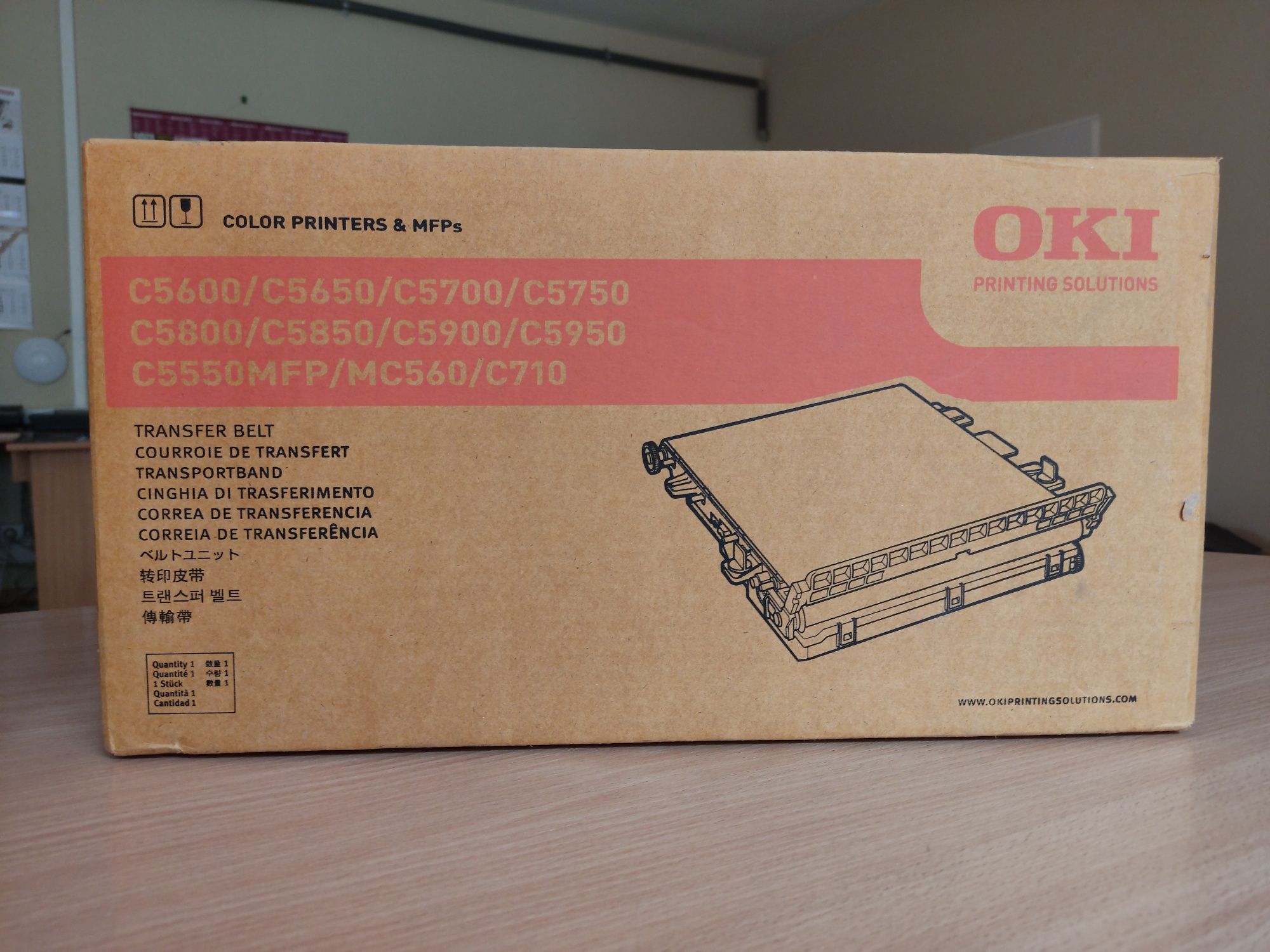 Oki pas transferu C5600...C5950