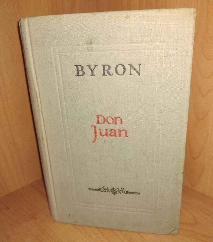 "Don Juan" autor George Gordon Byron 1954 rok