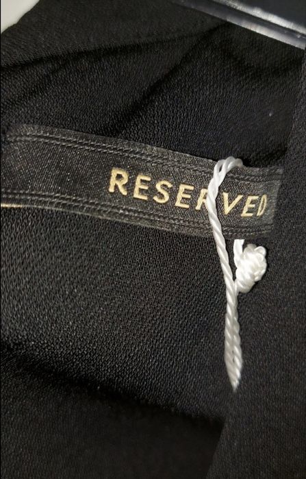 Czarny krótki kombinezon Reserved S / M nowy z metką
