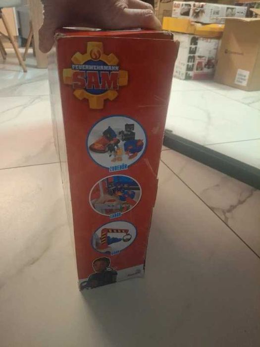 Strażak Sam Stacja oceaniczna światło dźwięk Zestaw Simba