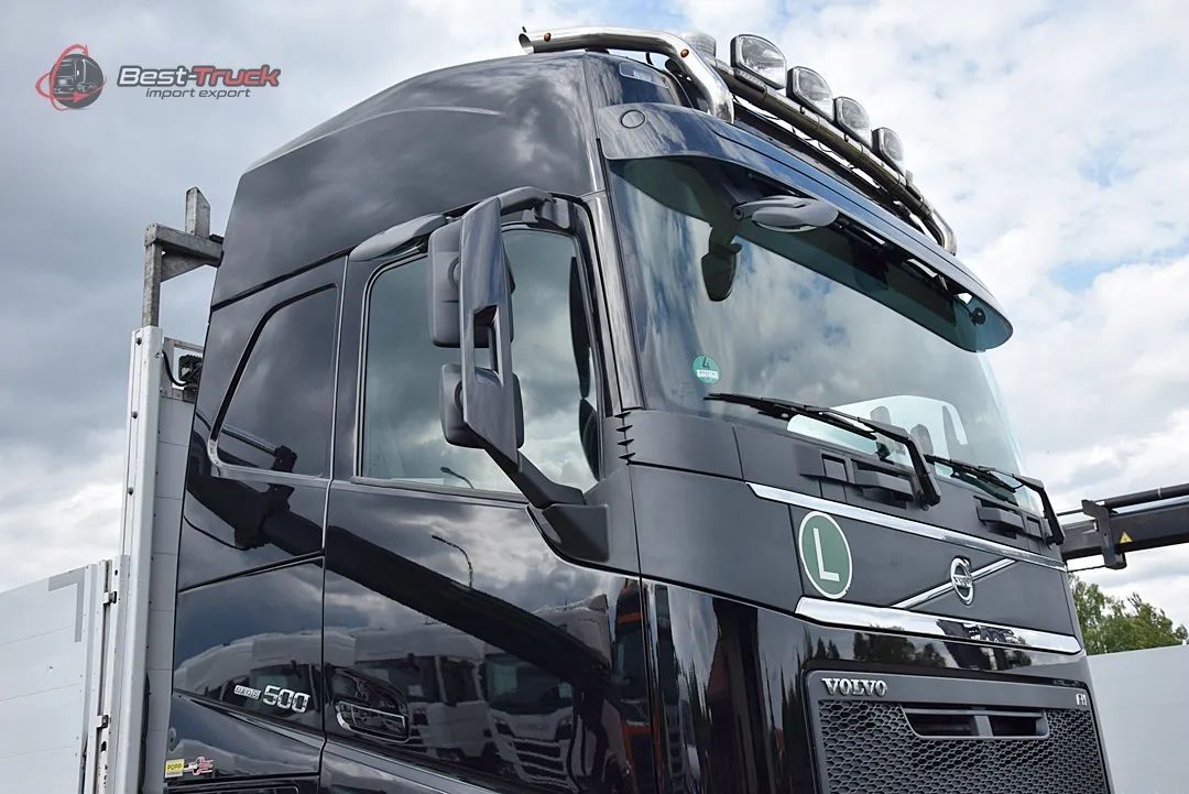 Volvo VOLVO FH500 6X2 / OŚ SKRĘTNA PODNOSZONA // HIAN XS 177 K PRO  // ROTATOR // WIDŁY // EURO 6  możliwy zakup z przyczepą Krone   /  import  niemcy Deutschland  /