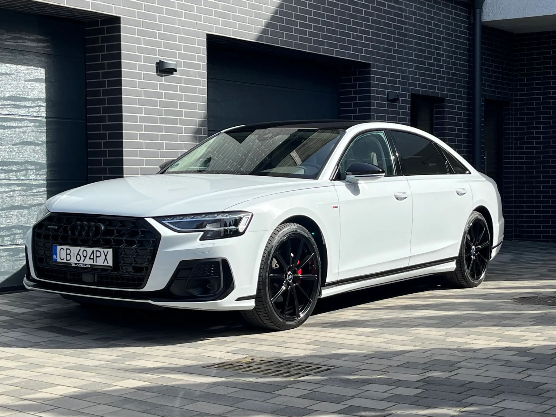 Audi A8 Audi A8 Long Black ABT Prawdziwy Rarytas
