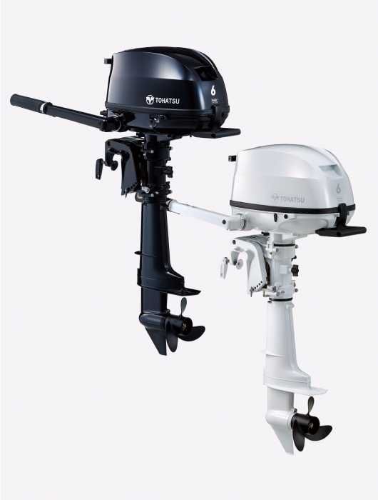 Silnik zaburtowy Tohatsu MFS6DSS (MFS 6D 6KM) kolor czarny