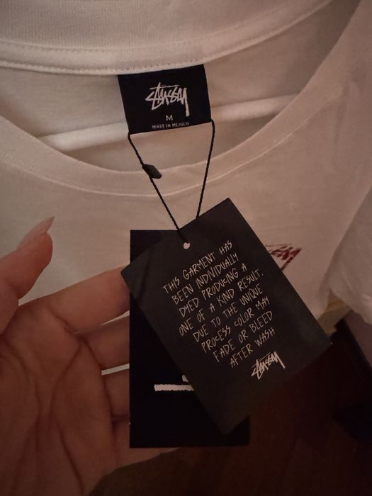 Футболка Stussy біла