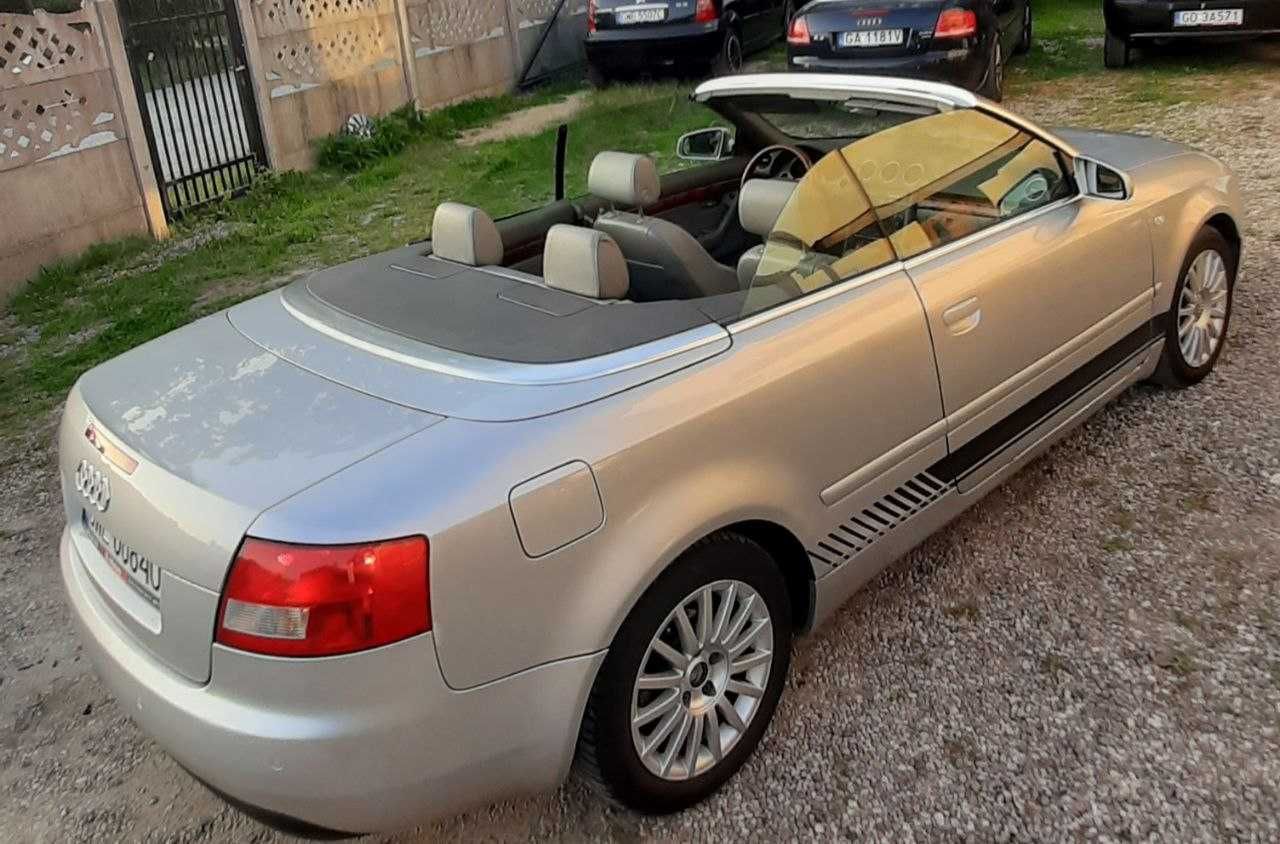 Audi S-line A4 Cabriolet. 2.5 diesel Zamiana