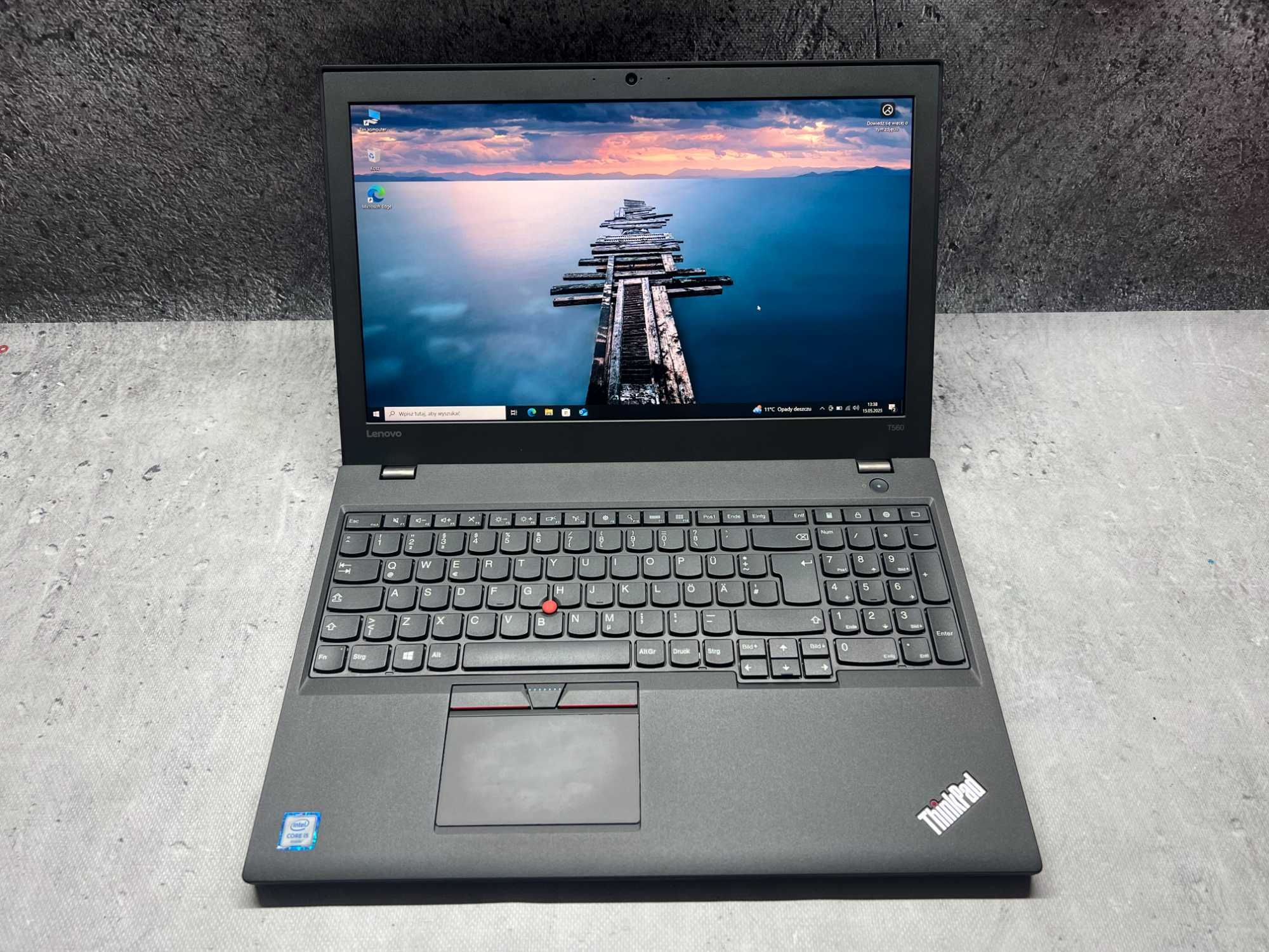 Lenovo ThinkPad T560/ INTEL i5-6200 / 16GB DDR4 / 256GB SSD / 15.6”FHD