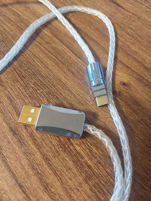Кабель аудио YYTCG HIFI OTG Cable USB Type-A - Type-C  (1 метр)