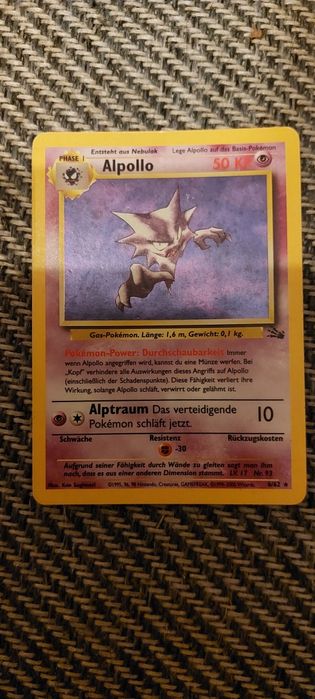 Stare karty pokemon niemieckie