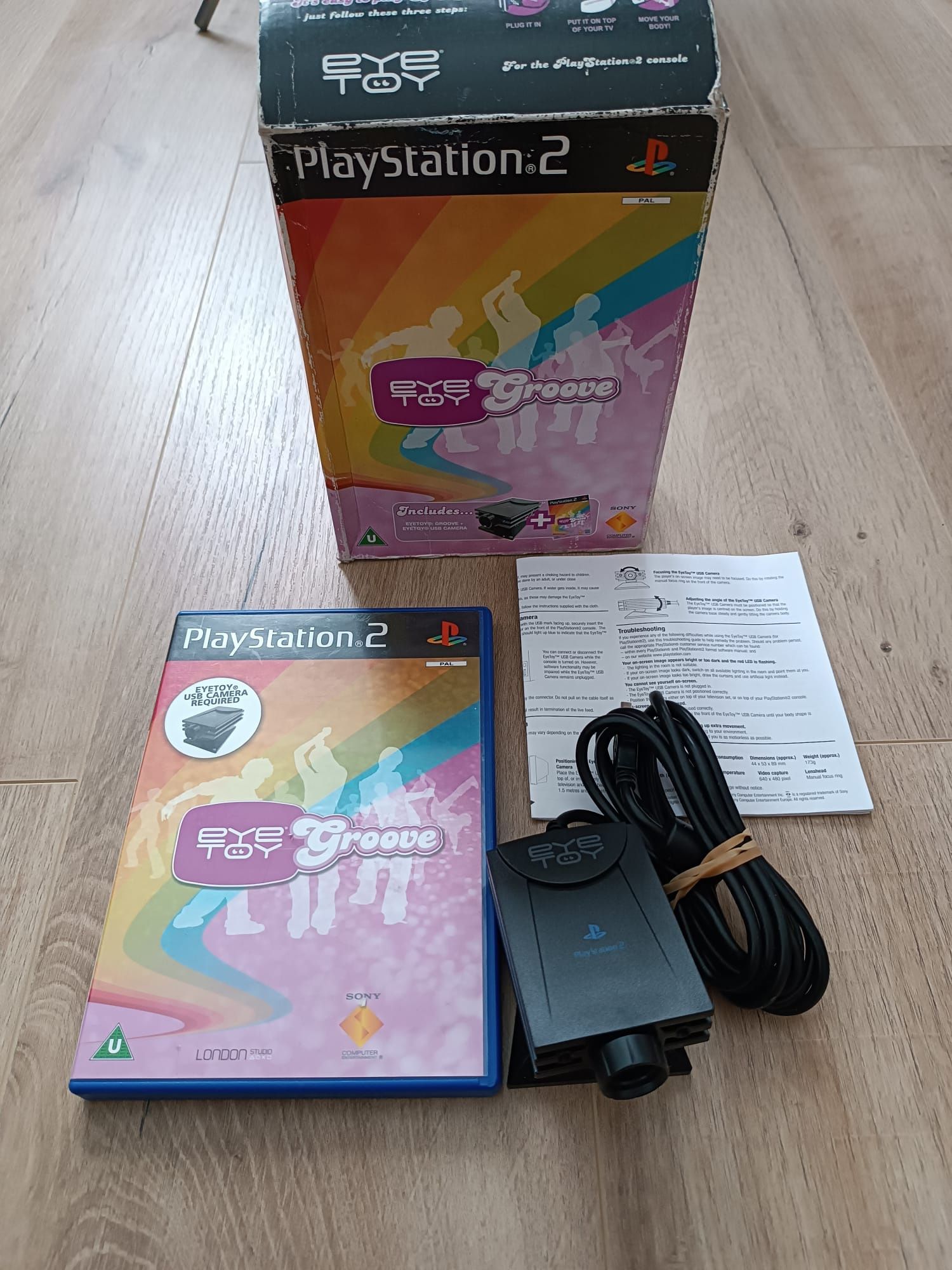 Zestaw Eyetoy Playstation 2