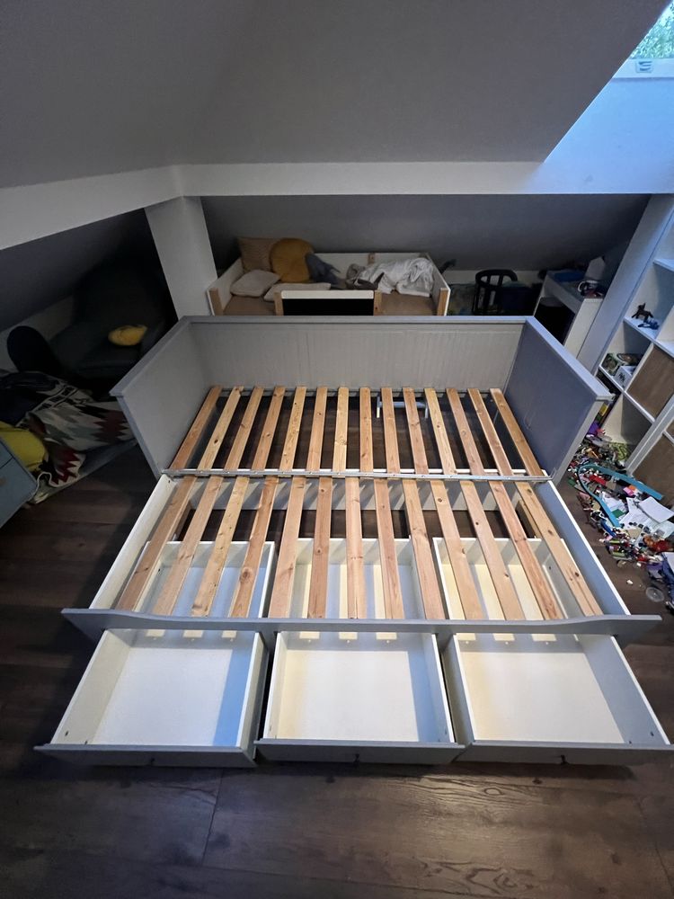 Łóżko leżanka ikea hemnes 80x200 jak nowe