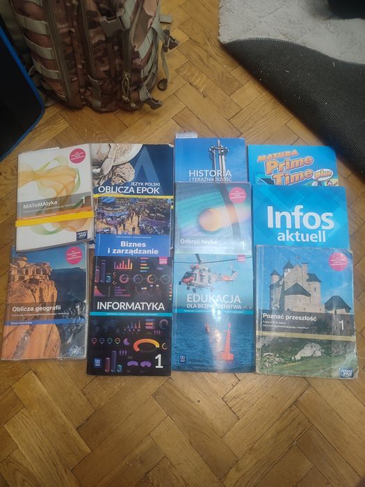 Podręczniki do 1 klasy technikum