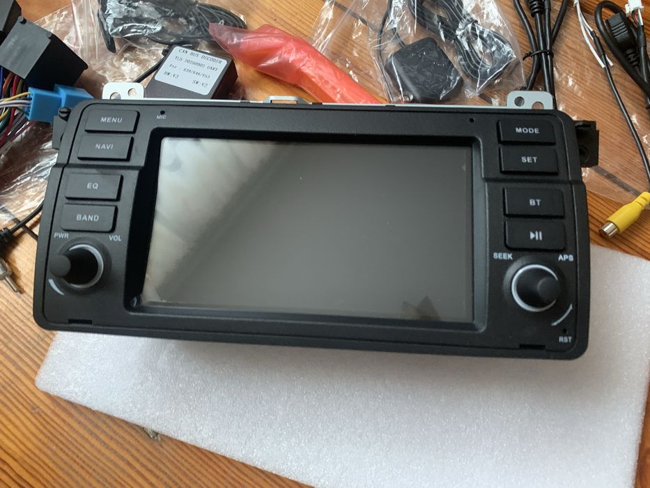 7″ Android 14 Автомобільна мультимедійна система для BMW E46 (2/32 ГБ)