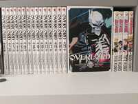 Manga overlord 1-16 cała seria bleach 1-3 Naruto 1