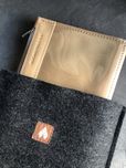 Portfel alicja getka   - Portfel Pocket CARD Caramel