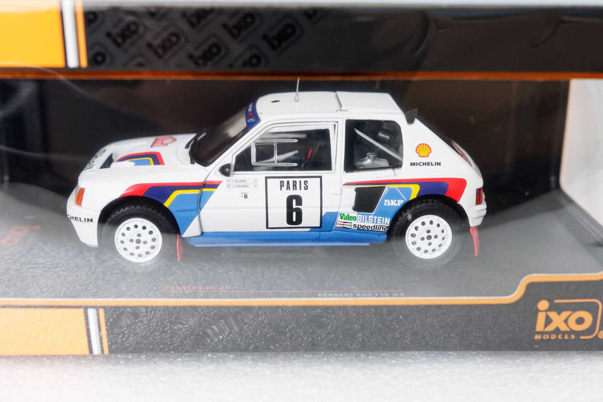 PEUGEOT 205 T16 1:24 Ixo WRC 1985 Timo Salonen