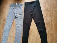 2 pary leginsow Zara 140 146