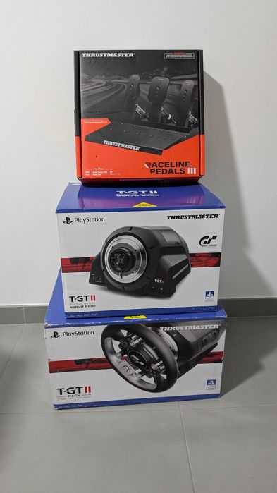 Thrustmaster T-GT II Pack GT/ Base Servo / Pedais Raceline Pedals III