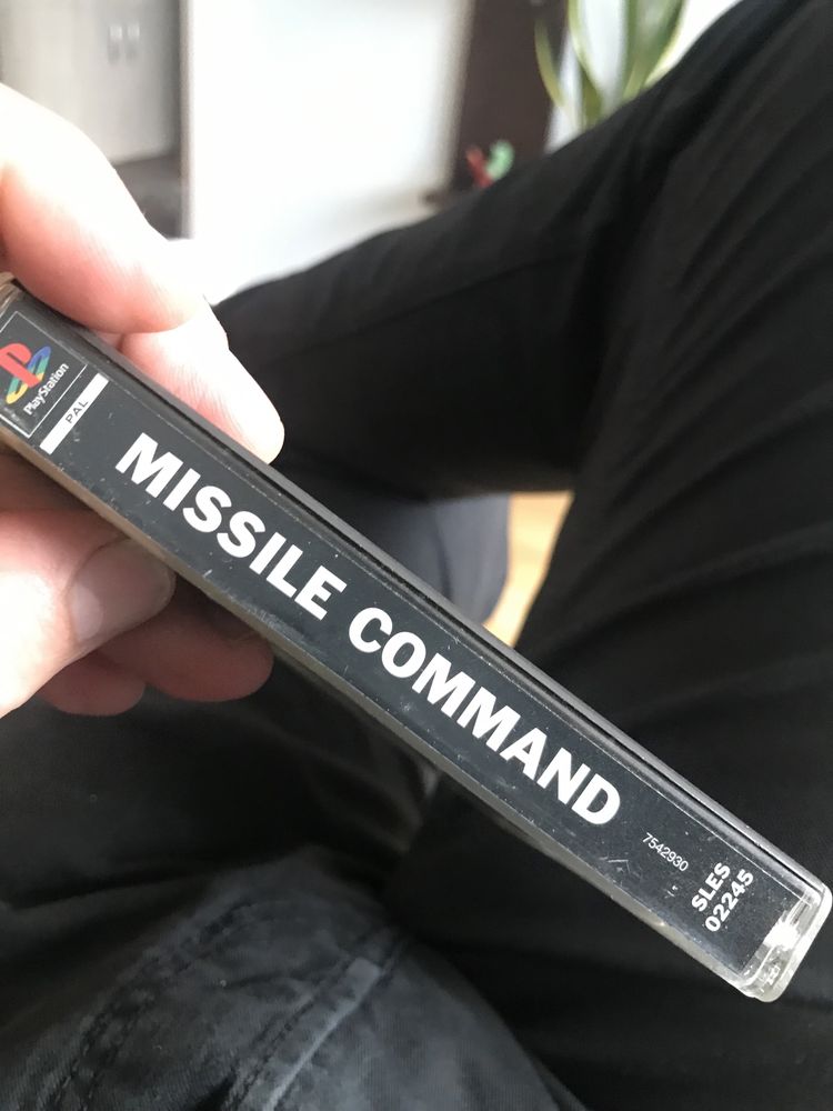 Missile command gra na konsole ps one