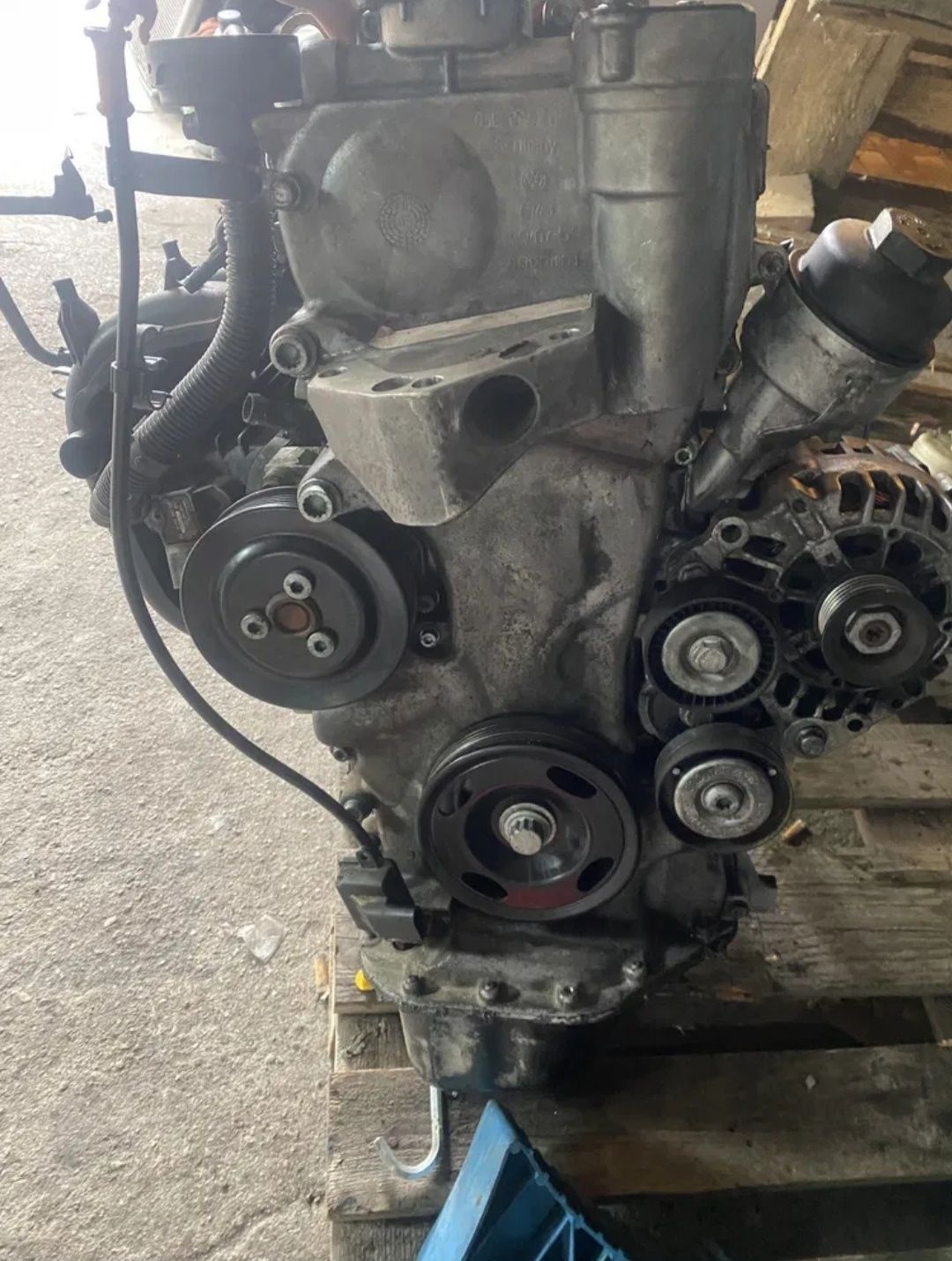 Мотор Двигатель Двигун 1.2 mpi 12v AZQ  BME BZG  Skoda Fabia Шкода Roo
