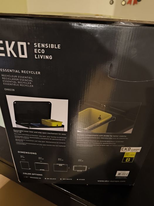 EKO Essencial Recycler 27 ltrs com Pedal Novo