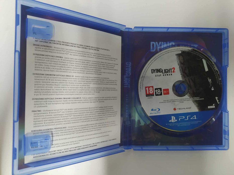 Dying Light 2 PS4 Polska okładka