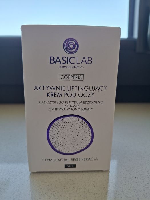 Basiclab aktywnie liftingujący krem pod oczy stymulacja i regeneracja