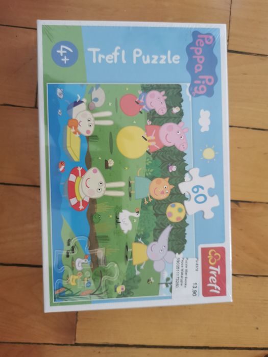 Puzzle Świnka peppa 60 elementów