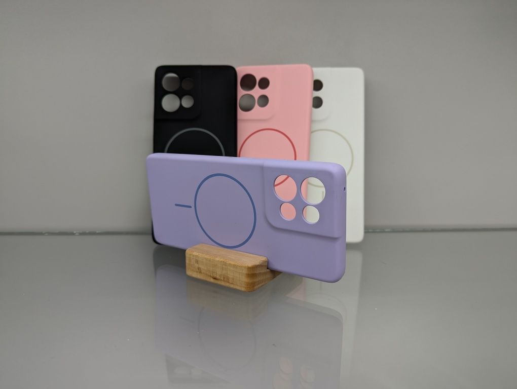 Motorola Edge 50 Противоударный чехол з Magsafe софт тач Чохол