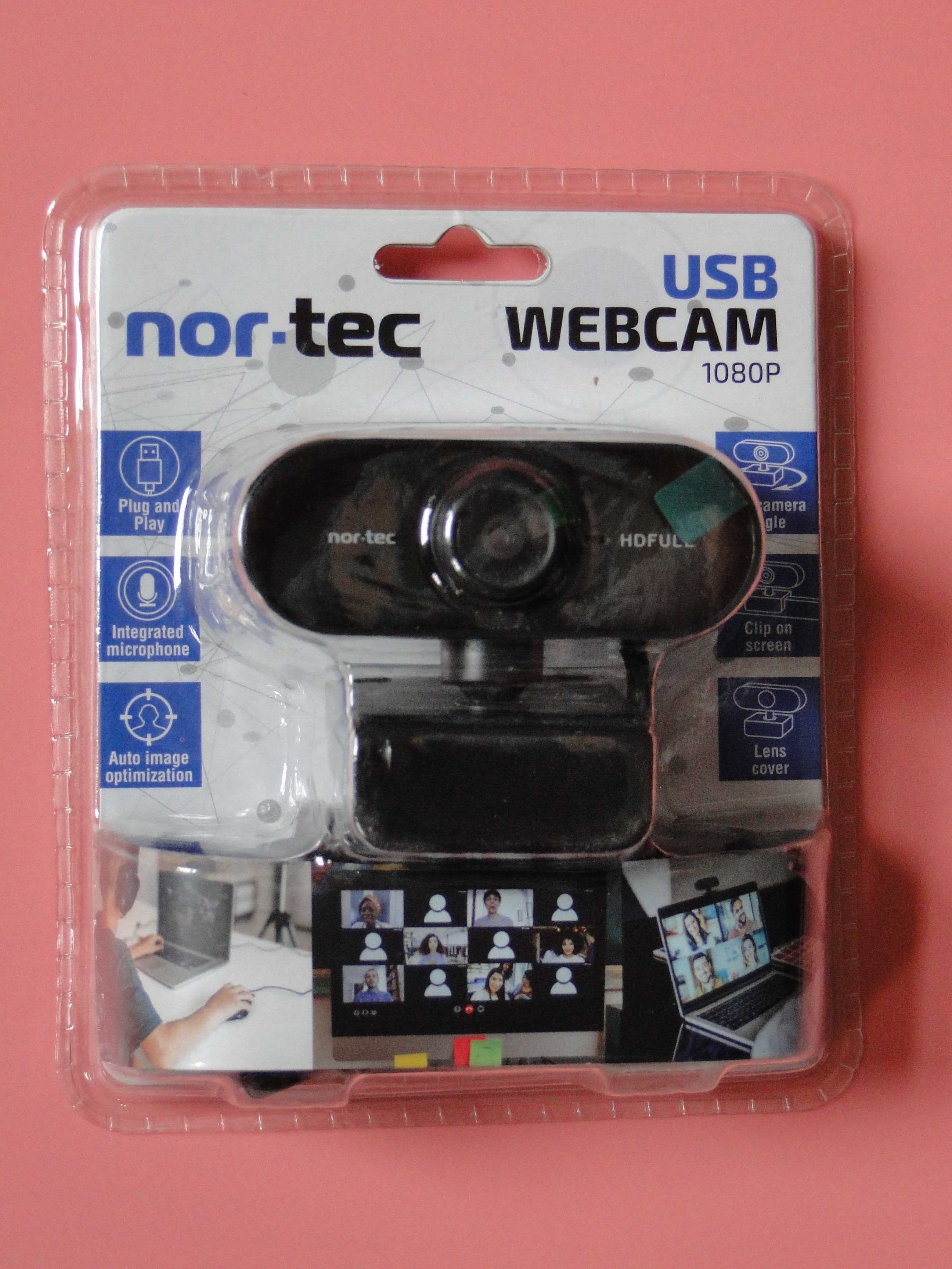 Kamera internetowa USB NOR-TEC 1080p