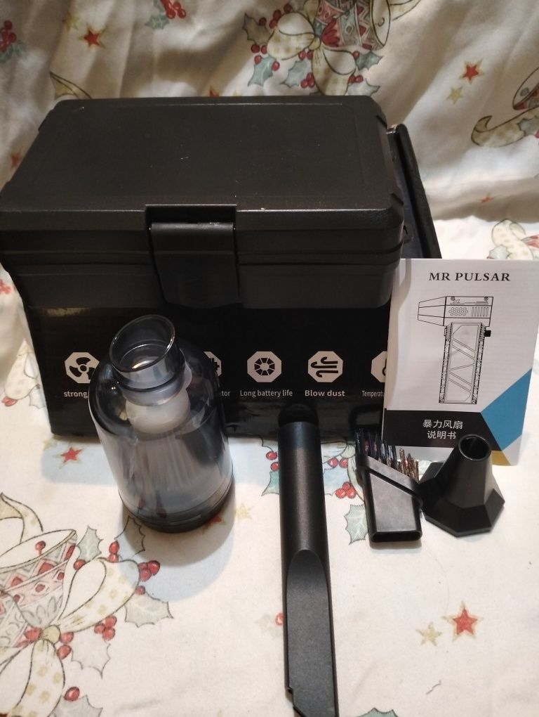 Ventilador portátil/ suprador potente com acessórios