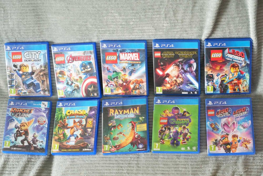 Lego Avengers i Starwars przebudzenie mocy gra na ps4 gry playstation