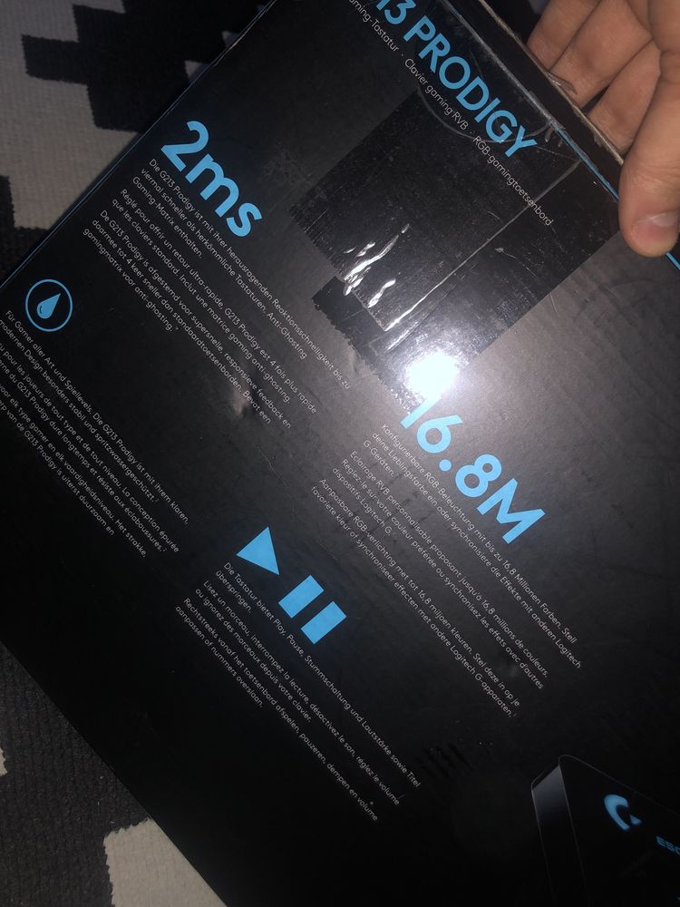 Klawiatura PRODIGY LOGITECH francuska
