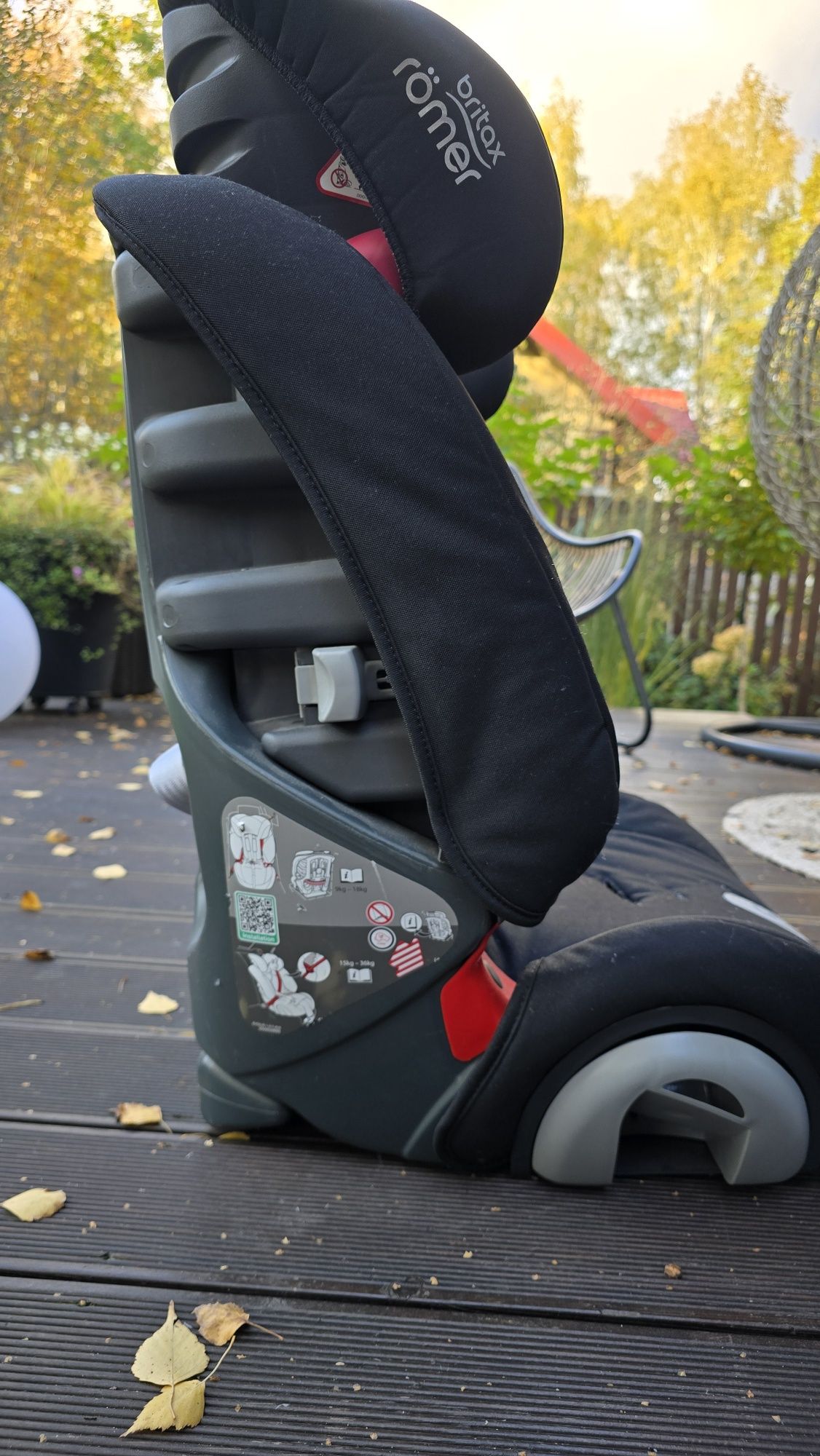 Fotelik samochodowy Britax Romer EVOLVA 1-2-3 PLUS 9-18kg + 15-36kg