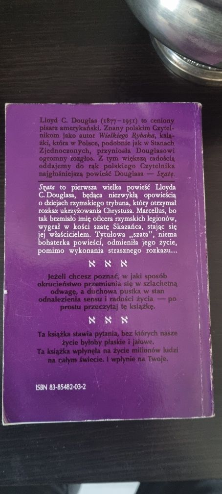 Książka  Szata Douglasa