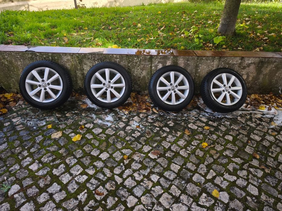 Conjunto Jantes + Pneus Volkswagen