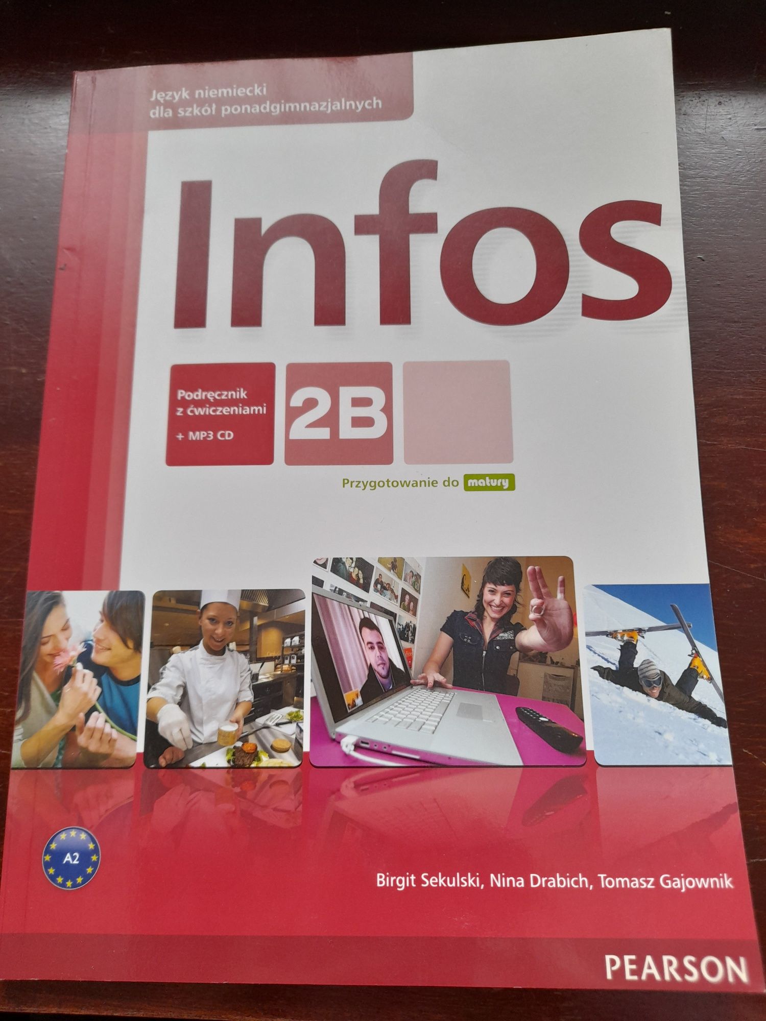 Infos 2B; Podręcznik z ćwiczeniami + MP3 CD; wyd. PEARSON