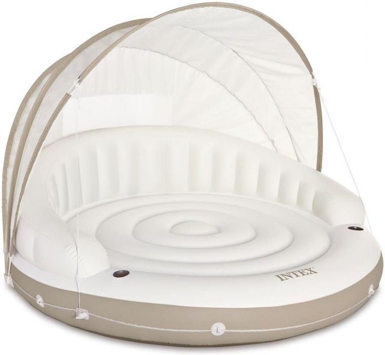 Intex Dmuchana Wyspa z Daszkiem – 199x150 cm – 280 zł