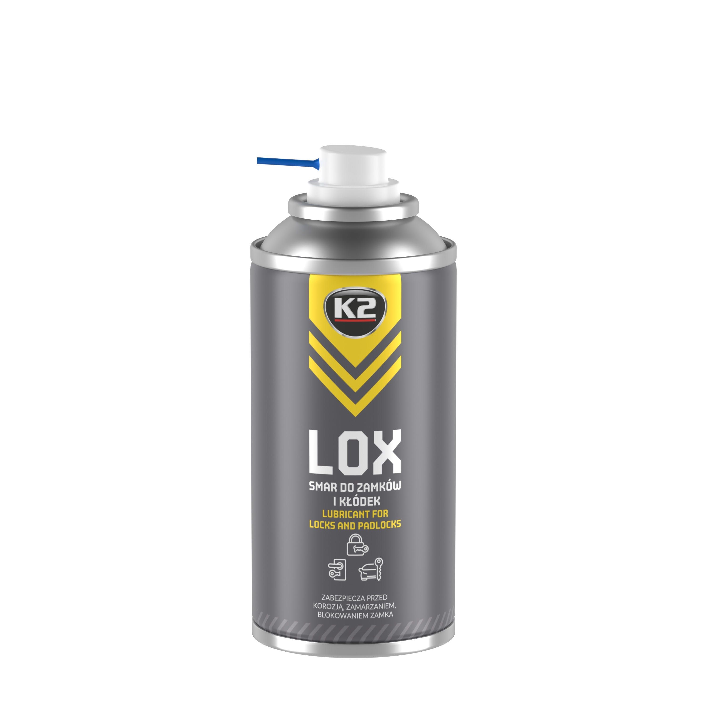 k2 Lox do zamków i kłódek 150 ml B435