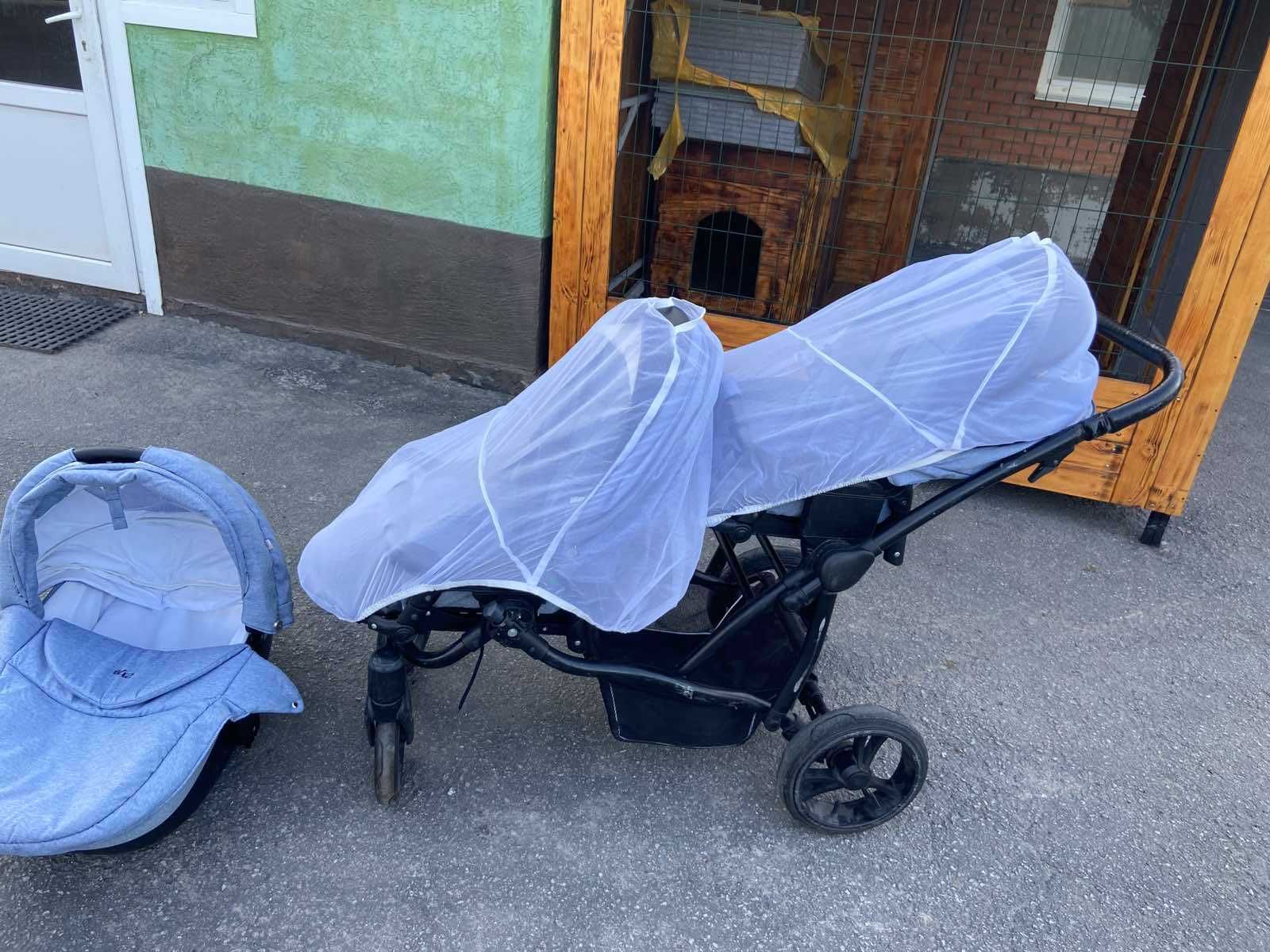 дитяча коляска для двійні