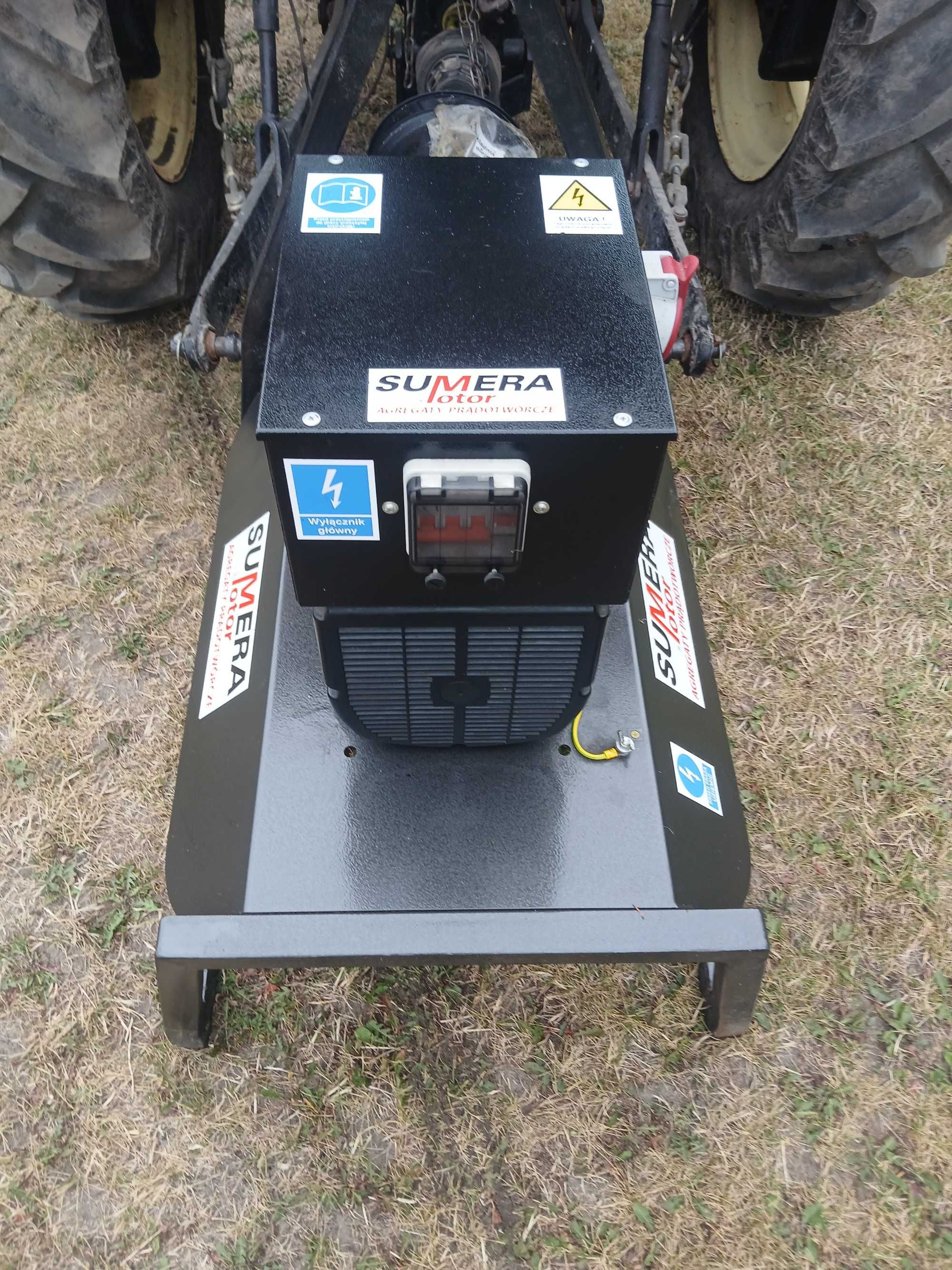 Agregat prądotwórczy ciagnikowy 16kva na walek wom jak agrovolt