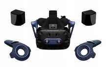 HTC VIVE Pro 2 Full Kit zestaw VR 5K 120Hz 120° do gier PC