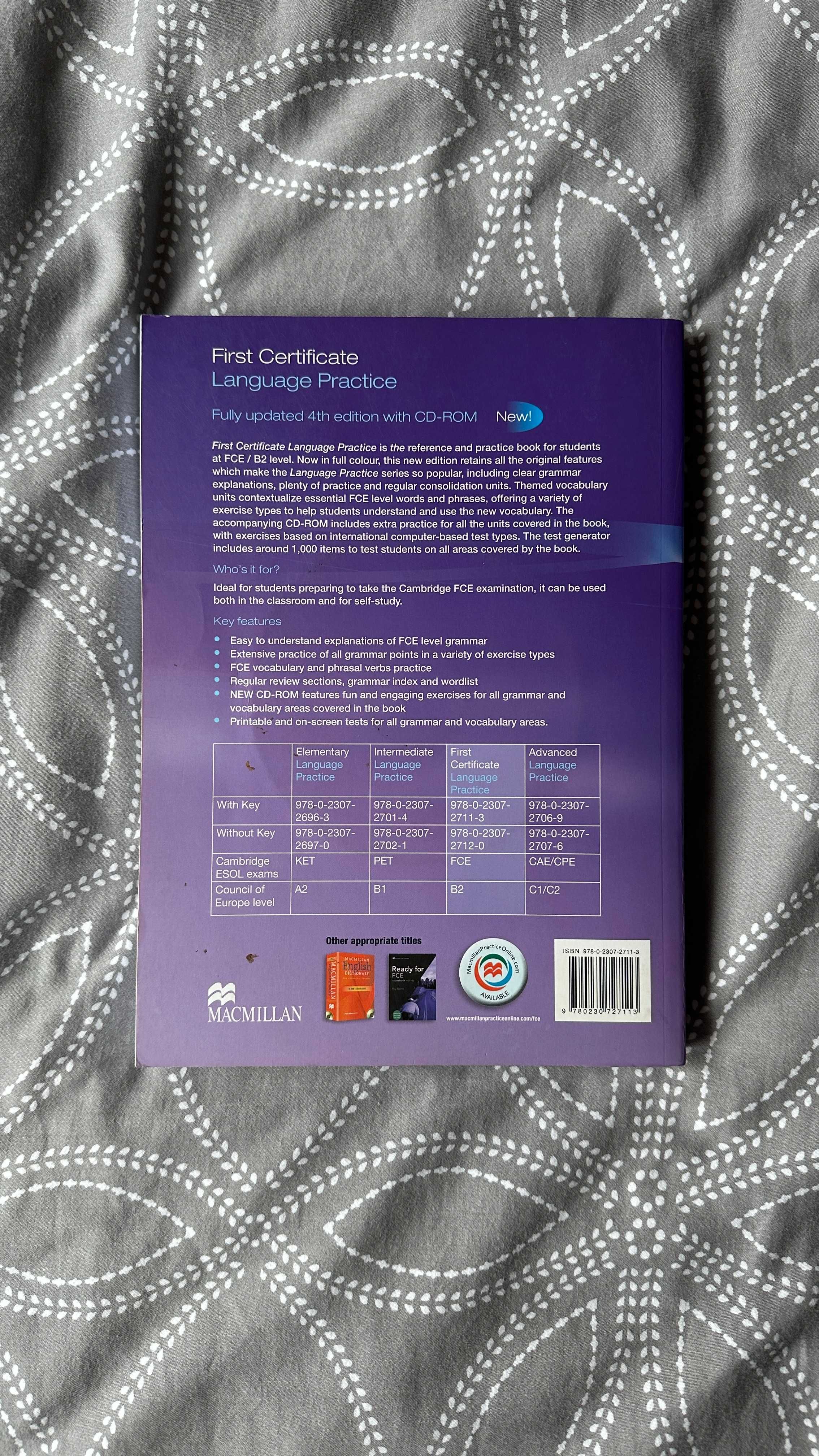 First Certificate Language Practice | Michael Vince | 4th Edition | CD